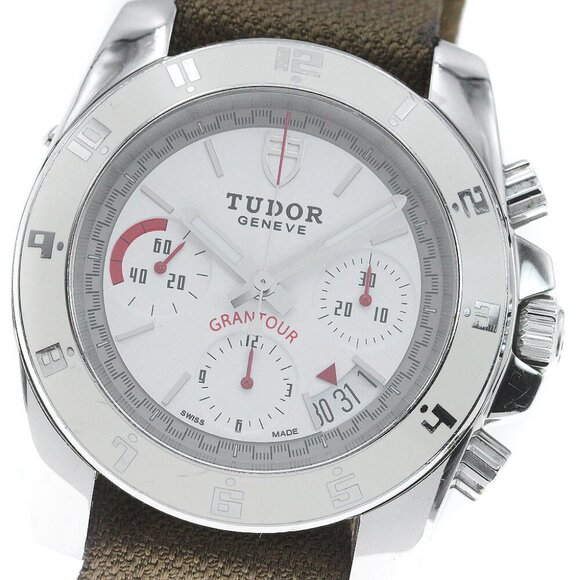 TUDOR Grand Tour Chrono 20350 Date white Dial Automatic Men's Watch_842493 - Picture 7 of 11